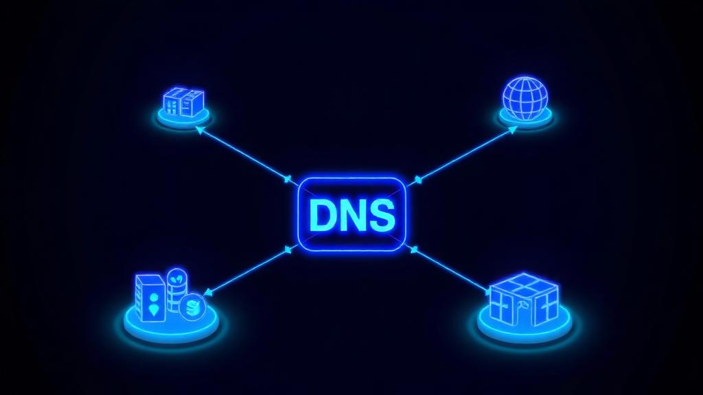 Diagram representing DNS and domain configuration checks